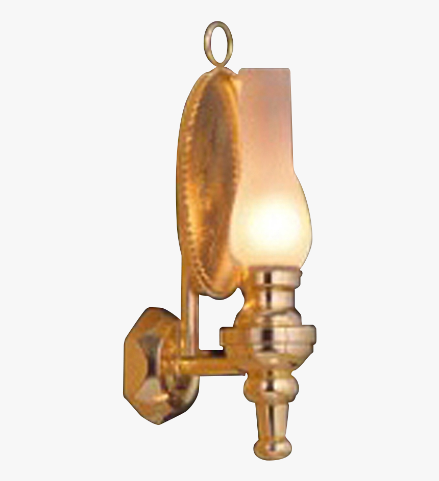 Oil Lamp Wall Sconce Dollhouse Miniature Electrical, HD Png Download