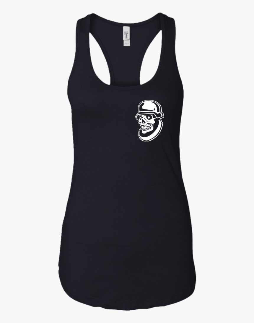 Super Skull Tattoo Racerback Tank, HD Png Download