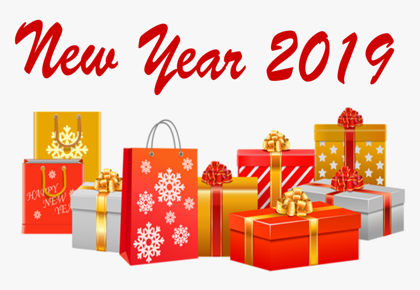 New Year 2019 Png Free Background, Transparent Png
