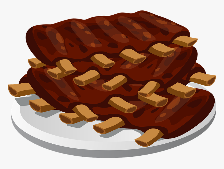 Spare Ribs, Meat, Pork, Food, Barbecue, Grilled, Bbq, HD Png Download
