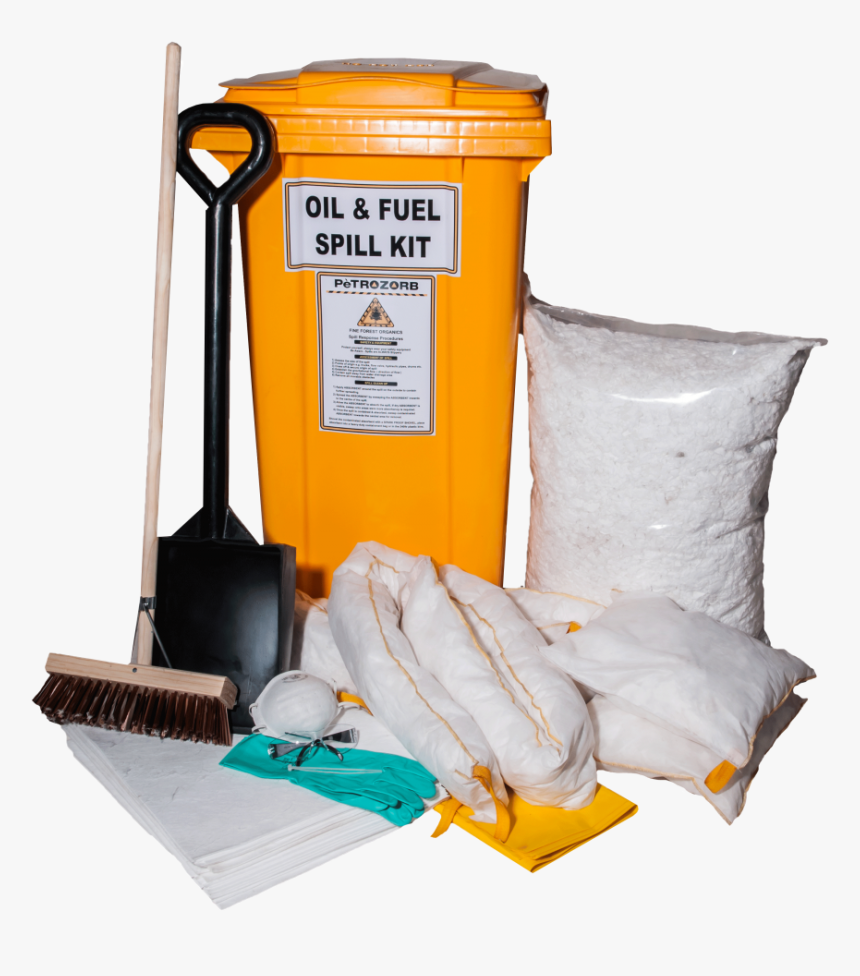 Marine 180l Wheelie Bin Spill Kit Marine, HD Png Download