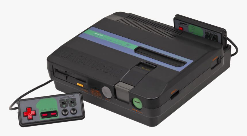 Sharp Twin Famicom Console, HD Png Download