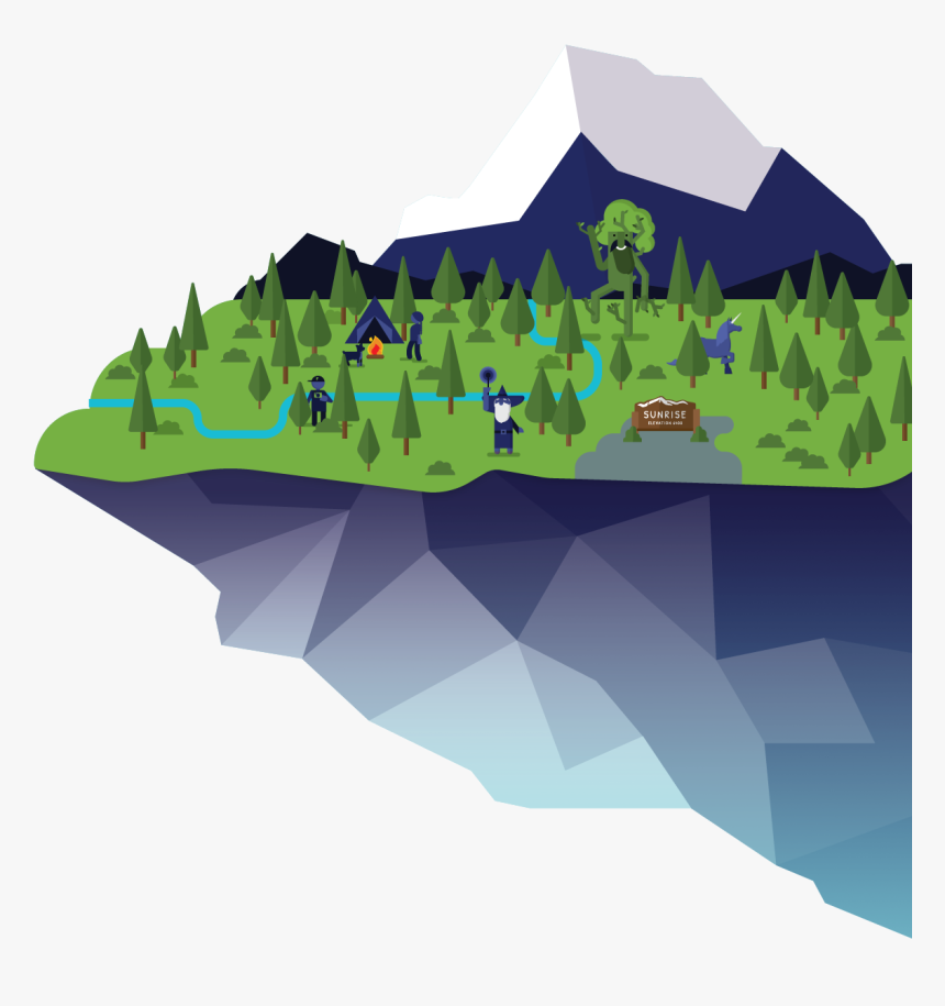 Emerald City Mountains, HD Png Download