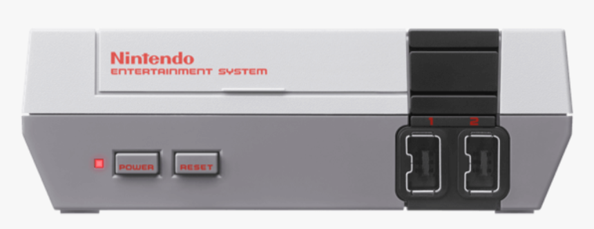 Pushing The Familiar Power Button On The Nes Classic, HD Png Download