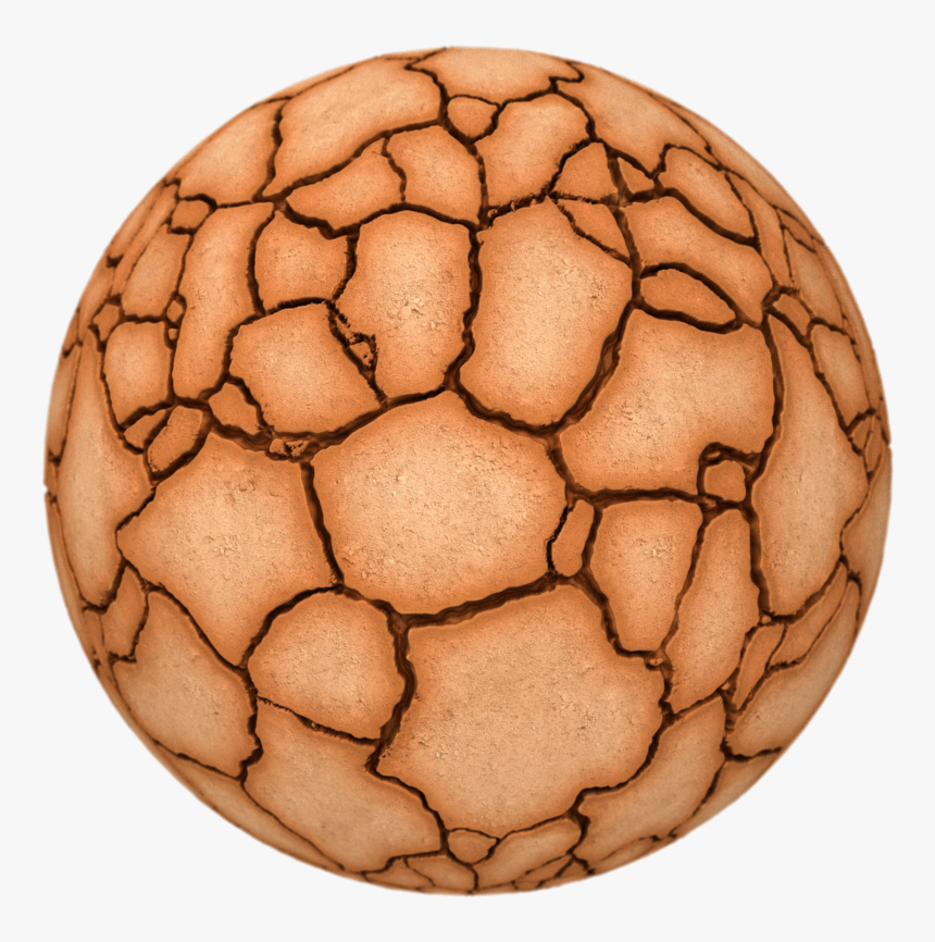 Ancient Bronze, Rusty Flower Tin Wall, Dry Cracked, HD Png Download