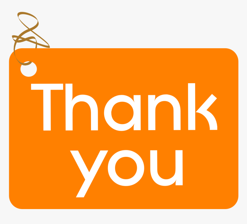 Thank You Orange Color, HD Png Download