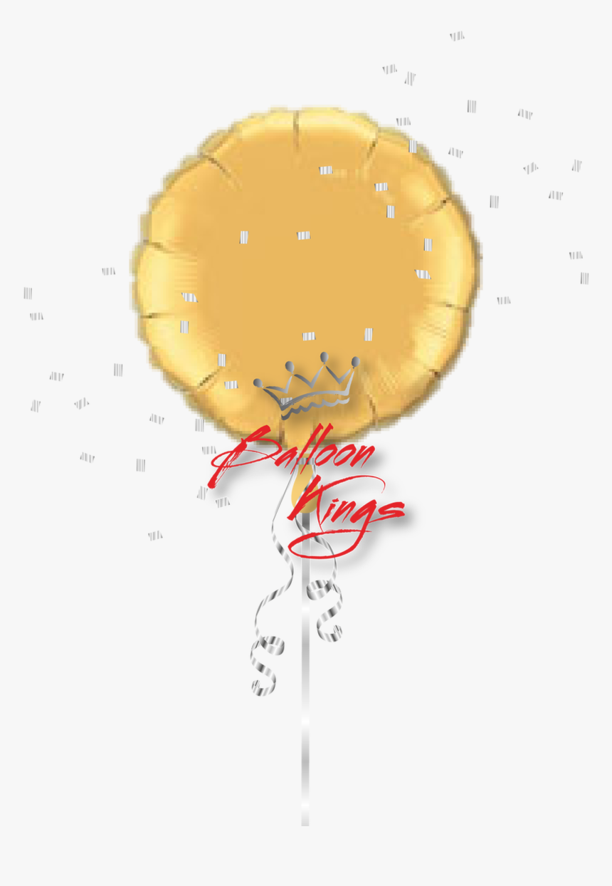 Gold Round - Illustration, HD Png Download