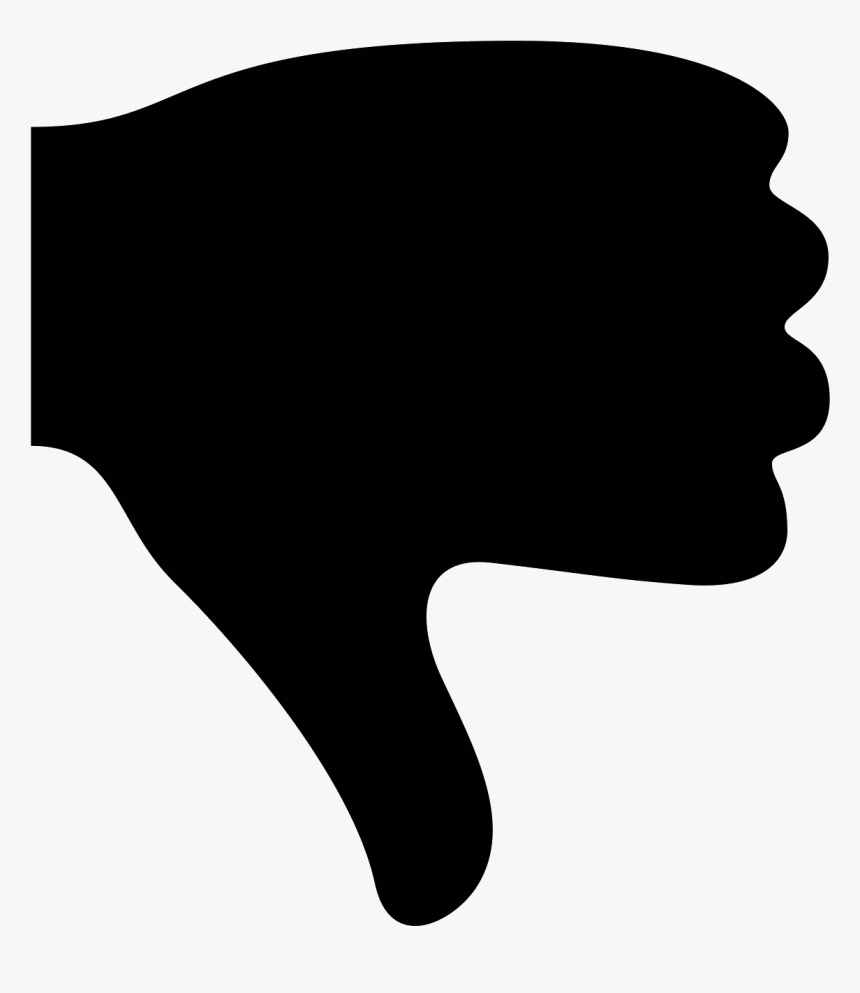 Thumb Image - Blue Thumbs Down Icon, HD Png Download
