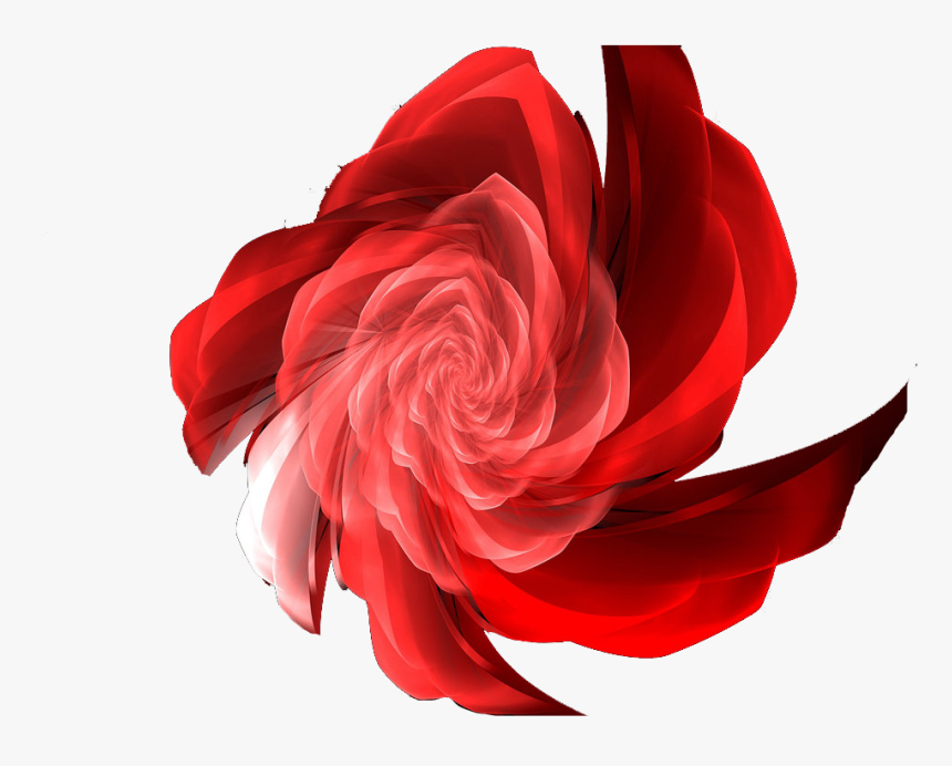 3d Flowers Free Png Images - Hybrid Tea Rose, Transparent Png