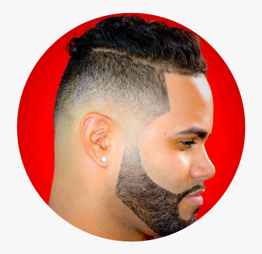 The True Barber Haircut And Beard Trim Barbershop Tampa - Male, HD Png Download