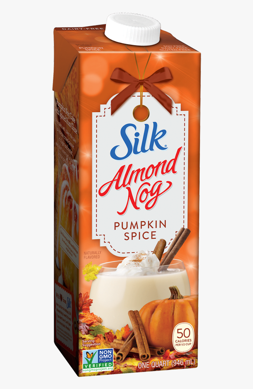 Silk® Almond Nog Pumpkin Spice - Silk Almond Nog Pumpkin Spice, HD Png Download