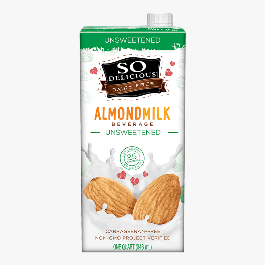 Unsweetened Almondmilk 
 Class Pro-xlgimg - So Delicious Almond Milk, HD Png Download