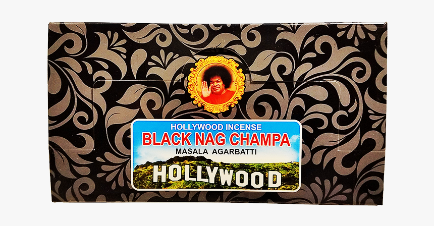Hollywood Black Champa Incense 12/15g - Sunflower, HD Png Download