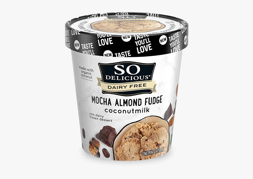 Mocha Almond Fudge Coconutmilk Frozen Dessert 
 Class - Dairy Free Cookies And Cream Ice Cream, HD Png Download