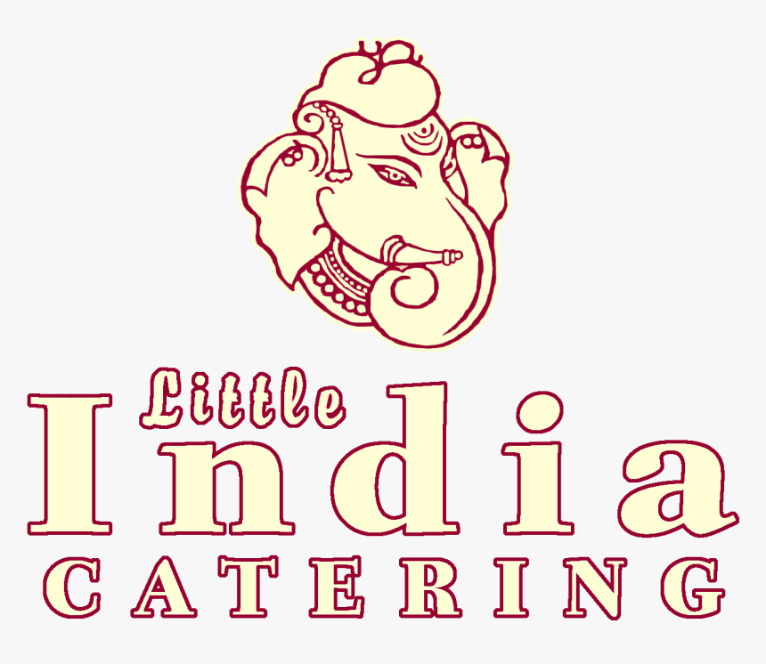 Cropped-little India Catering Logo - Hindu Wedding Symbols, HD Png Download