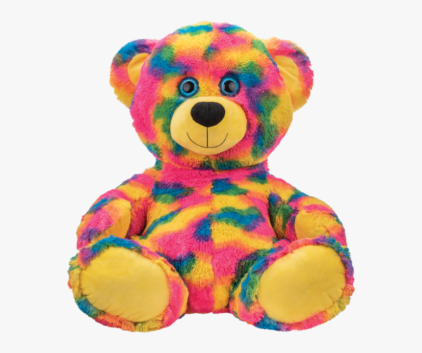 50 Inch Tie Dye Bear, HD Png Download