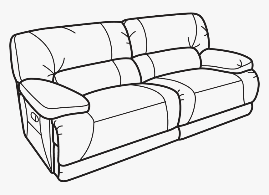 1237-62p - Studio Couch, HD Png Download