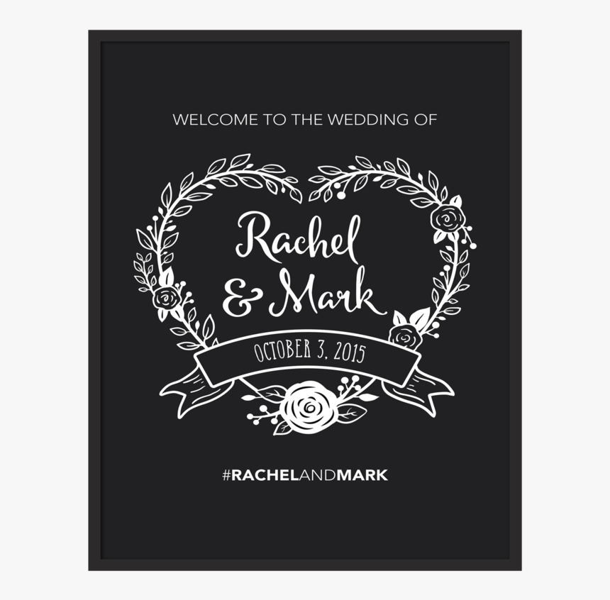 Chalkboard Heart Png - Illustration, Transparent Png