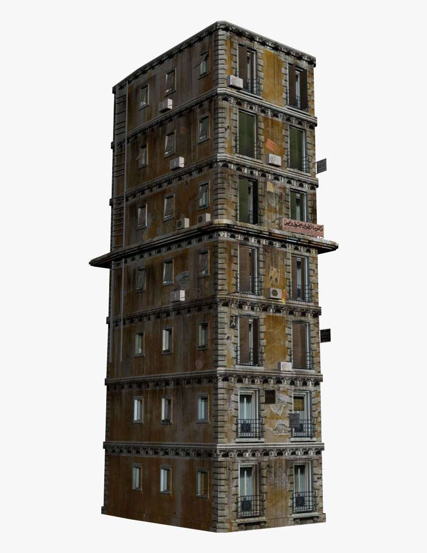 Old High Rise Building, HD Png Download