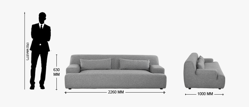Studio Couch, HD Png Download