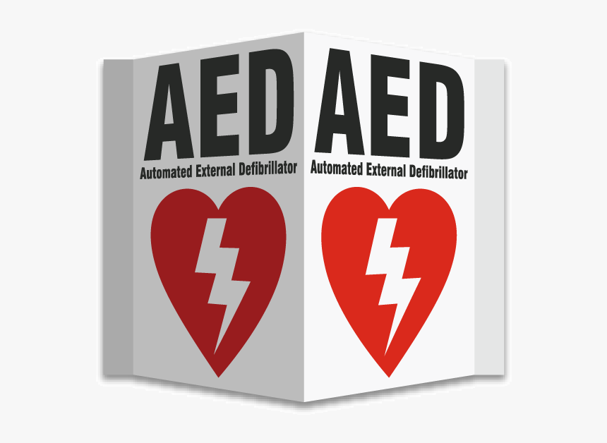 Automated External Defibrillator Symbol, HD Png Download