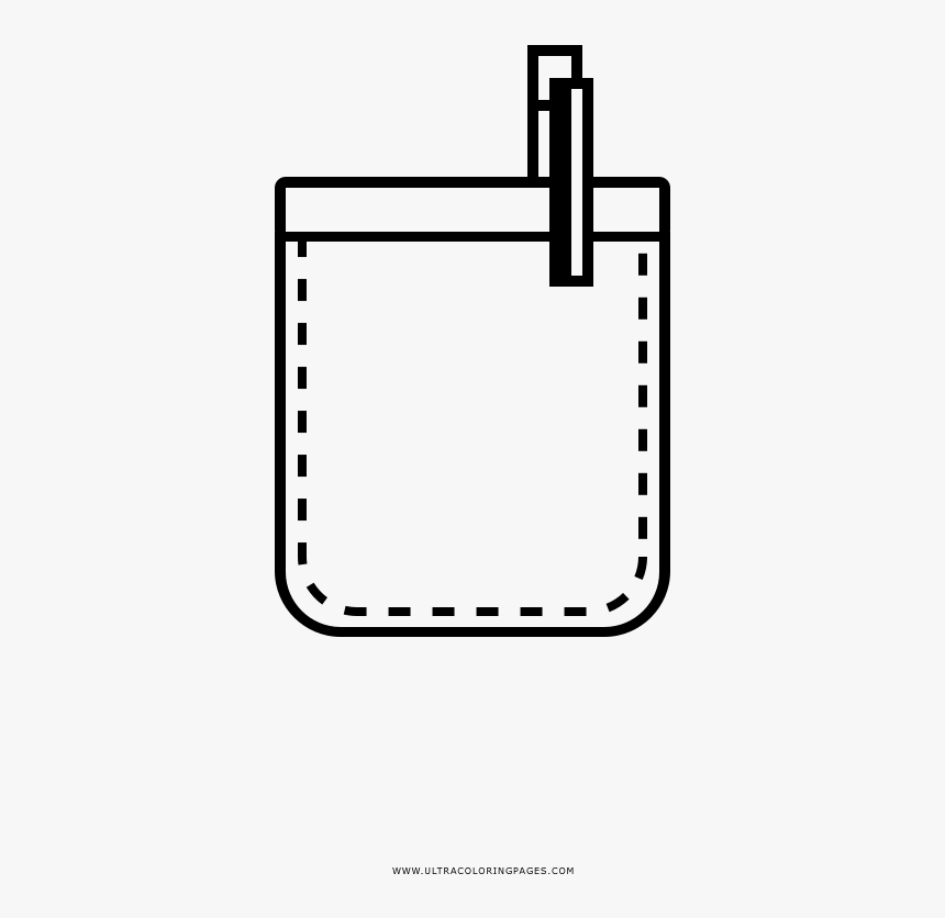 Paper Coloring Book Pen - Tasca Da Colorare, HD Png Download