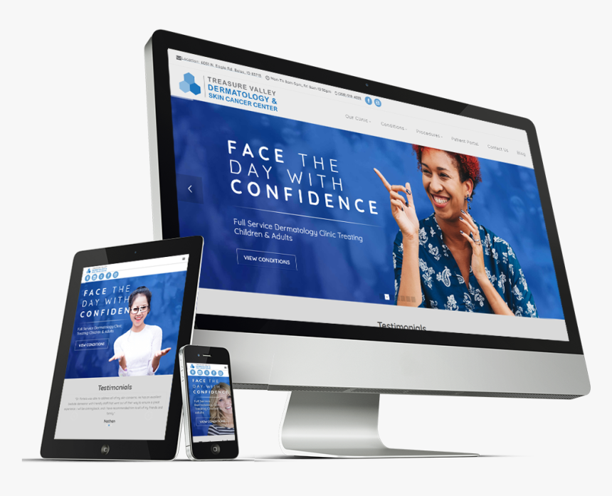 Web Design Portland Boise - Diseño Web Adaptable A Celulares, HD Png Download