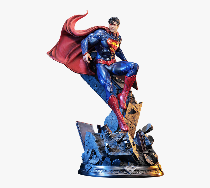 Superman Statue Png, Transparent Png