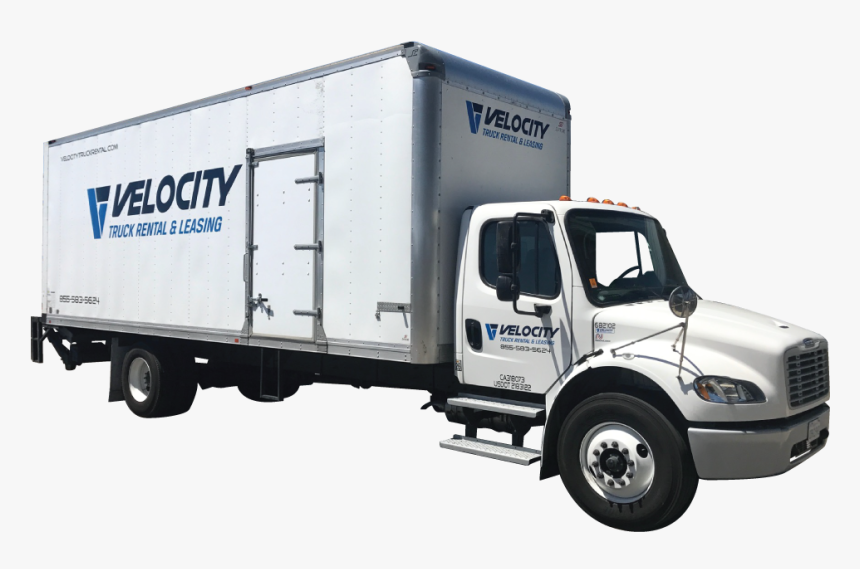 26’ Box Truck - Trailer Truck, HD Png Download