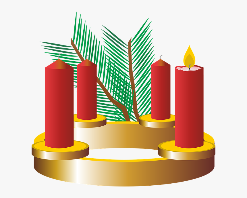 Candle Clipart Advent First, HD Png Download