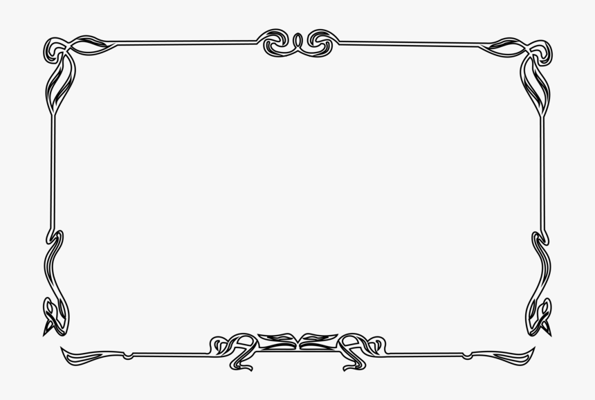 Transparent White Flower Border Png - Border Png Image Hd, Png Download
