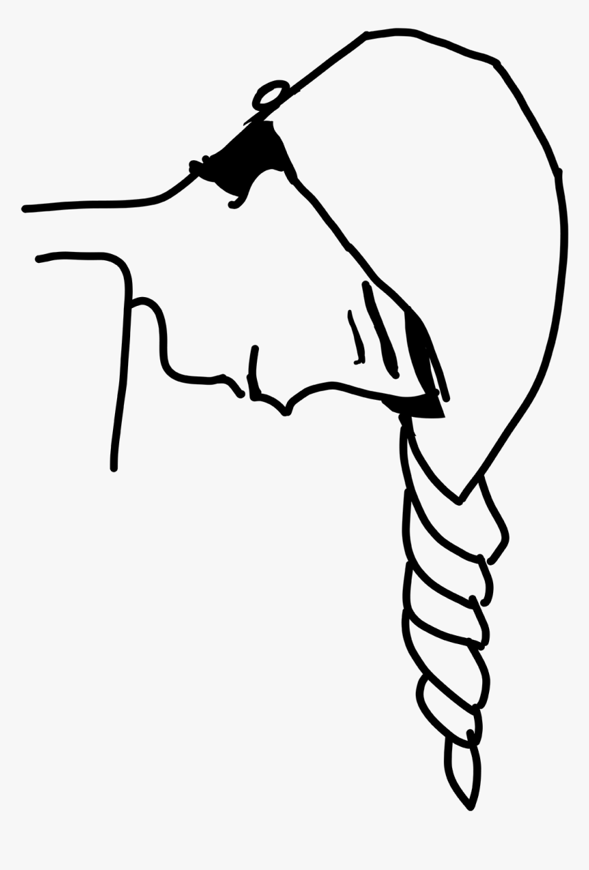 Shampoo Clipart Hair Drawing - Sketch, HD Png Download