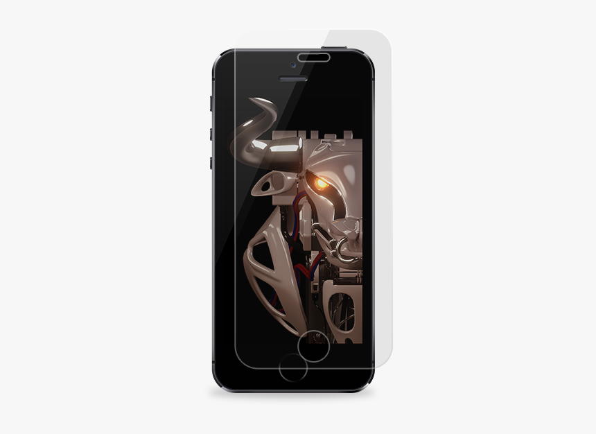 Bull W Hd Glass For Apple Iphone 5, 5c, 5s & Se - Iphone, HD Png Download