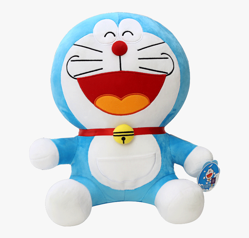 Doraemon Stuffed Toy Big, HD Png Download
