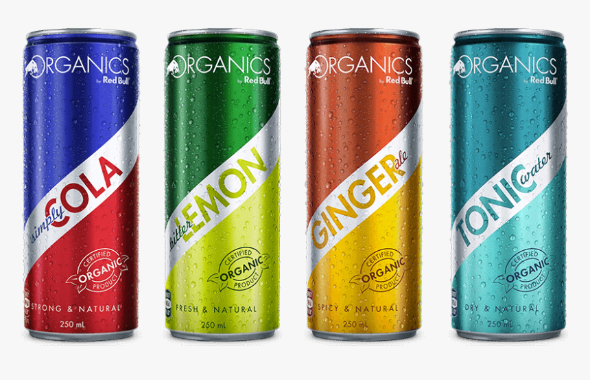 Organic Cans - Red Bull Organic Bio, HD Png Download