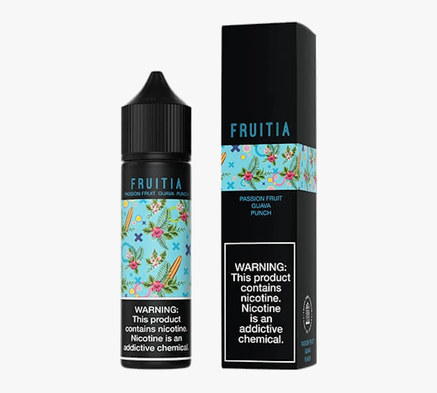 Fruitia Passion Fruit Guava Punch 60ml - Fresh Farm E Liquid, HD Png Download