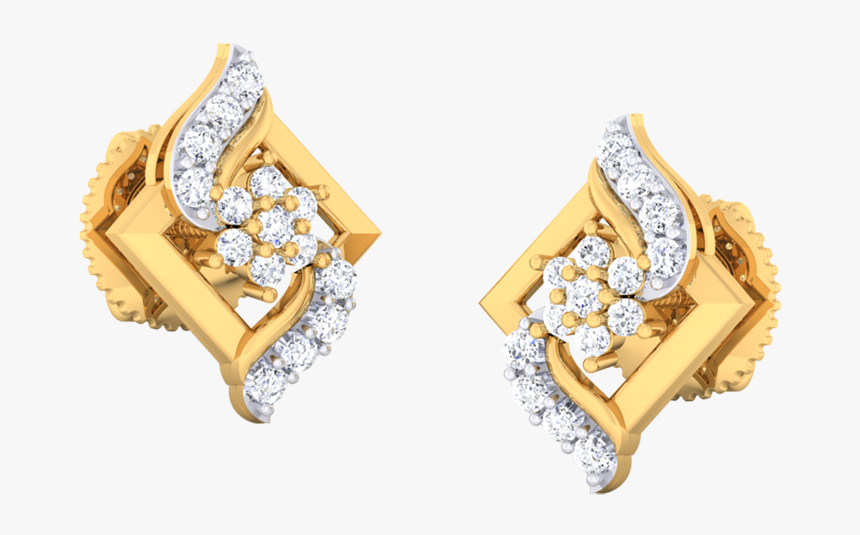 Kiara Sterling Silver Mamata Earring 5173e 
title Kiara - Earrings, HD Png Download