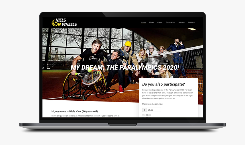 Wheelchair Tennis, HD Png Download