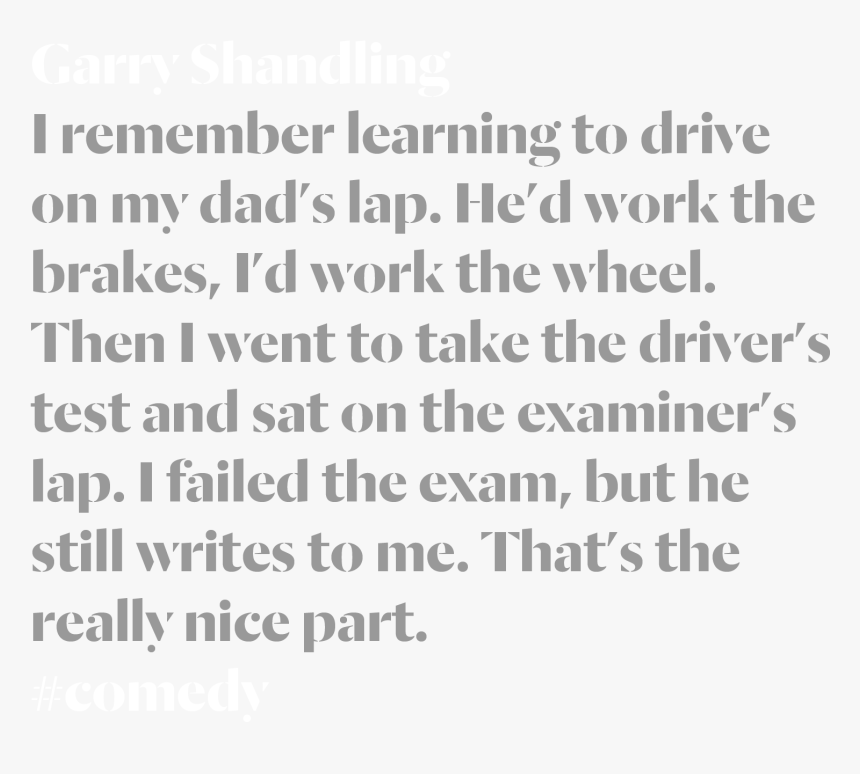 Garry Shandling - Want A Group Of Friends, HD Png Download