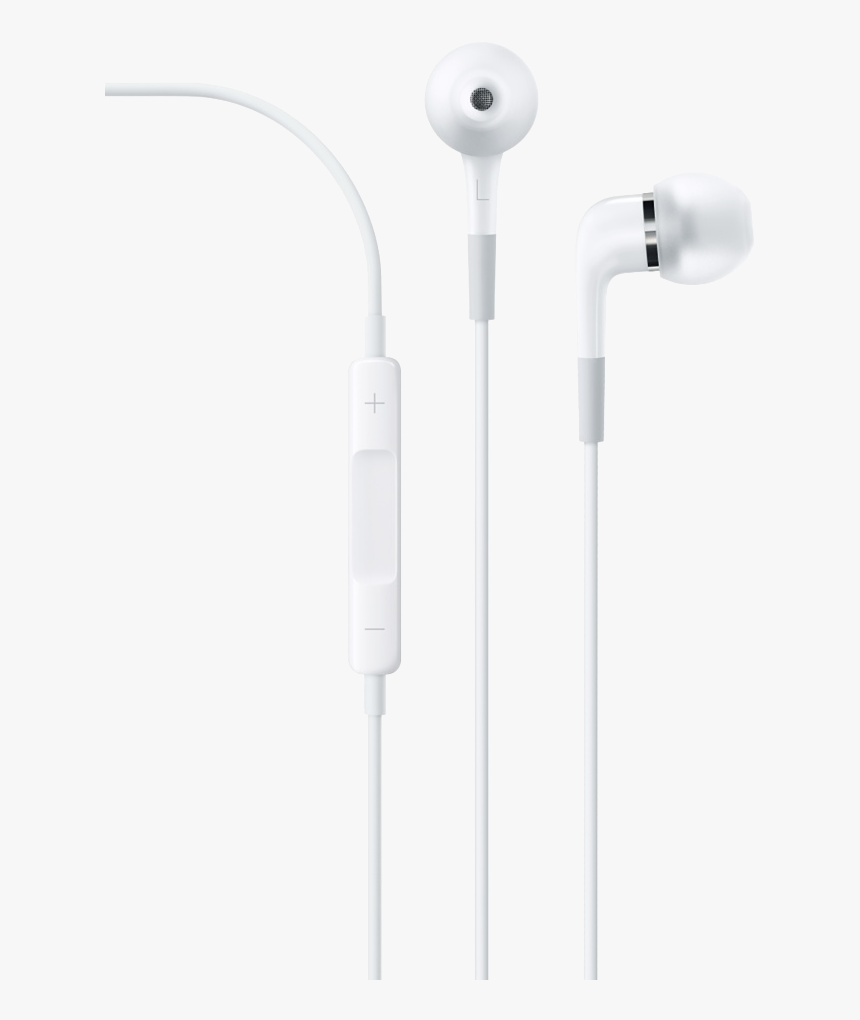 Apple In Ear Headphones With Remote And Mic - Headphones, HD Png Download