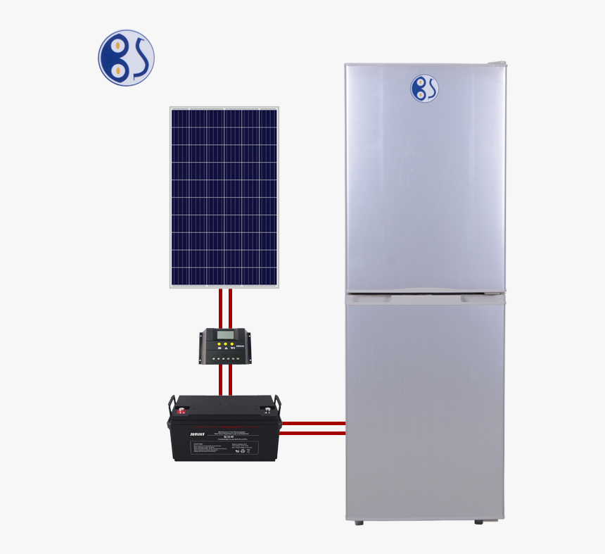 New Model Dc 12v Solar Fridge Refrigerator With Great - Refrigerator, HD Png Download