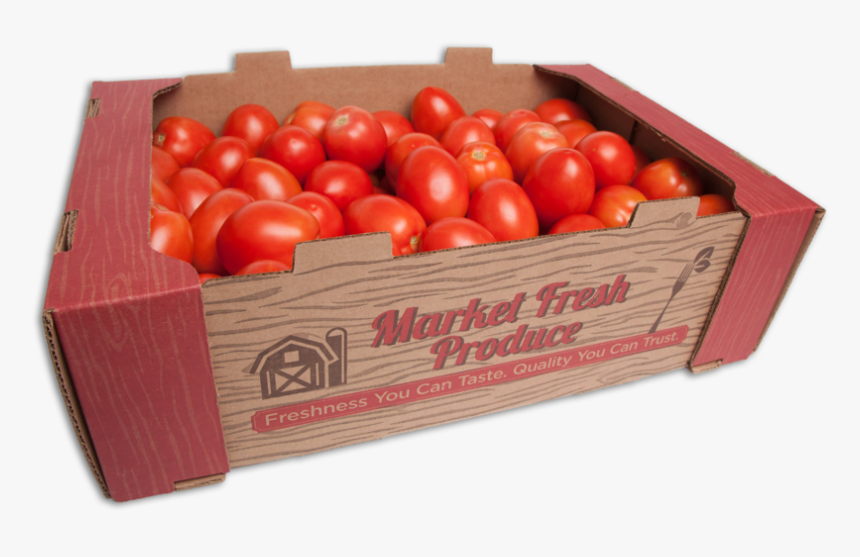 Roma Tomatoes No Background - Plum Tomato, HD Png Download