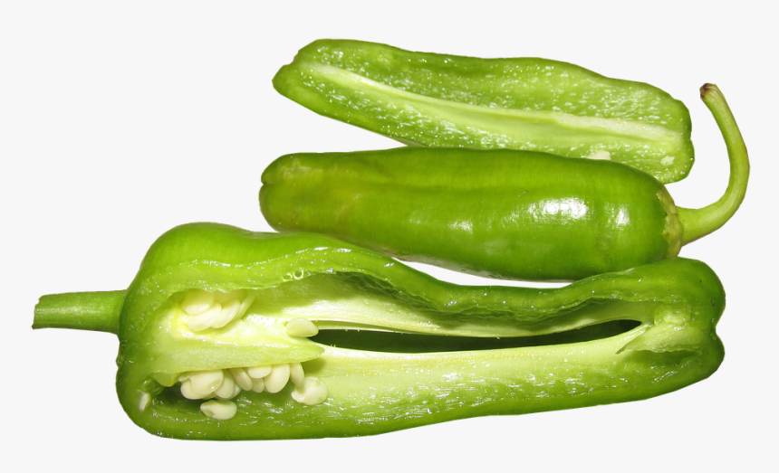 Capsicum, Vegetable, Pepper, Fresh, Cooking - Capicum Chilli, HD Png Download
