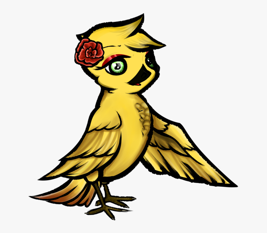 Clip Birb Drawing Yellow - Cartoon, HD Png Download