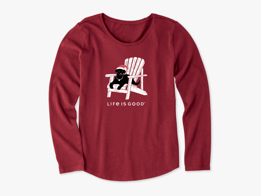 Kids Winter Dog Days Toddler Long Sleeve Crusher Tee - T-shirt, HD Png Download