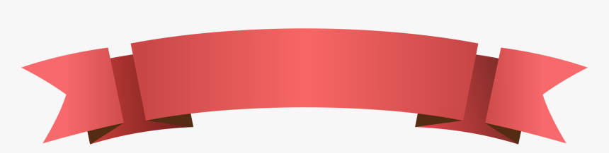 Line,angle,red - Colored Banner Clipart Png, Transparent Png