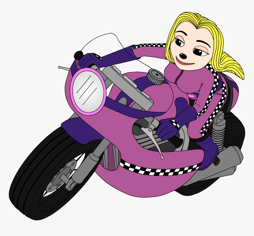 Heartfilia As A Motorbike Racer - Motorcycle, HD Png Download