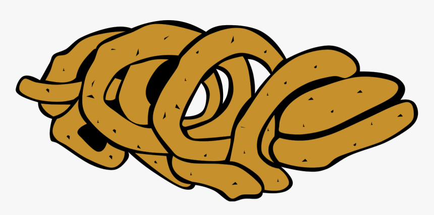 Fast Food, Lunch-dinner, Onion Rings Clipart By Gerald - Onion Rings Clipart, HD Png Download