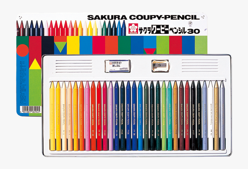 8 Sakura Giant Crayon Colors, HD Png Download