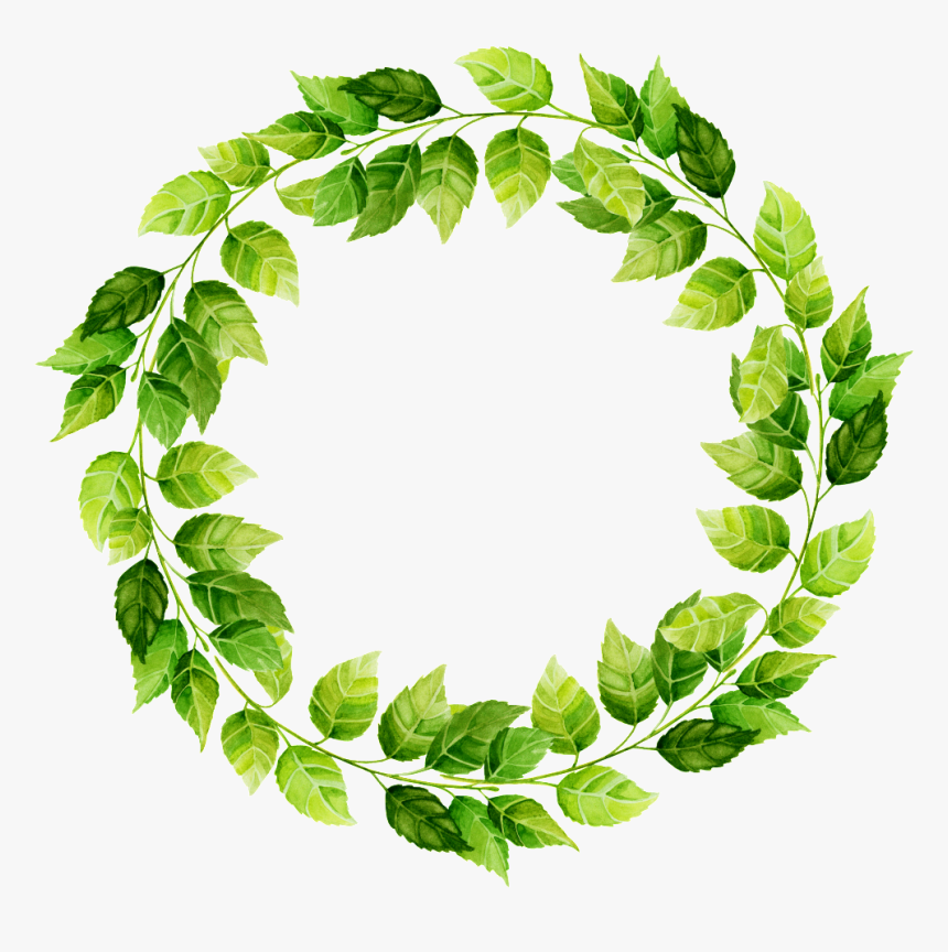 Leaf Circle Png, Transparent Png